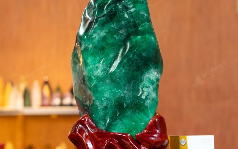 Đá Cảnh Thạch Anh Xanh – Fluorite Xanh