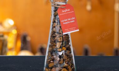 Lọ đá thạch anh vụn mắt hổ