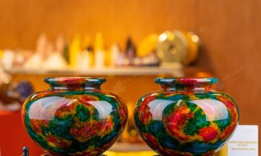 Cặp Lục Bình Serpentine