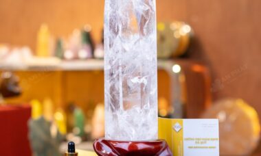 Trụ Thạch Anh Trắng