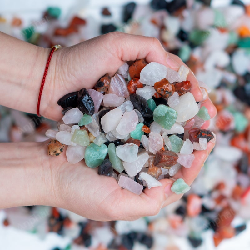 Đá ngũ sắc là sự kết hợp của 5 màu sắc tự nhiên